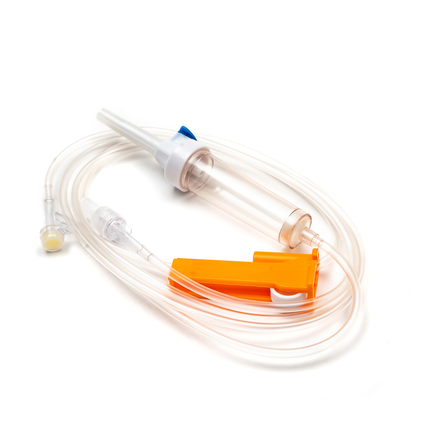 Infusionssæt med sikkerhedsregulator
