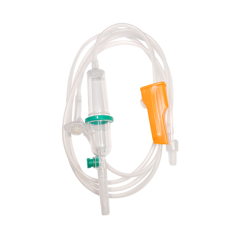 Double Chamber Automatic Liquid Stop Infusion Set