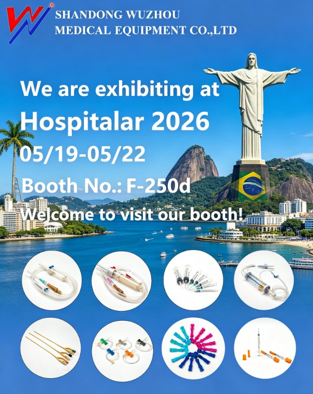 Shandong Wuzhou Medical Equipment Co., Ltd. vil udstille på Hospitalar International Medical Exhibition 2026 i Brasilien.